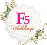 F5 Weddings logo