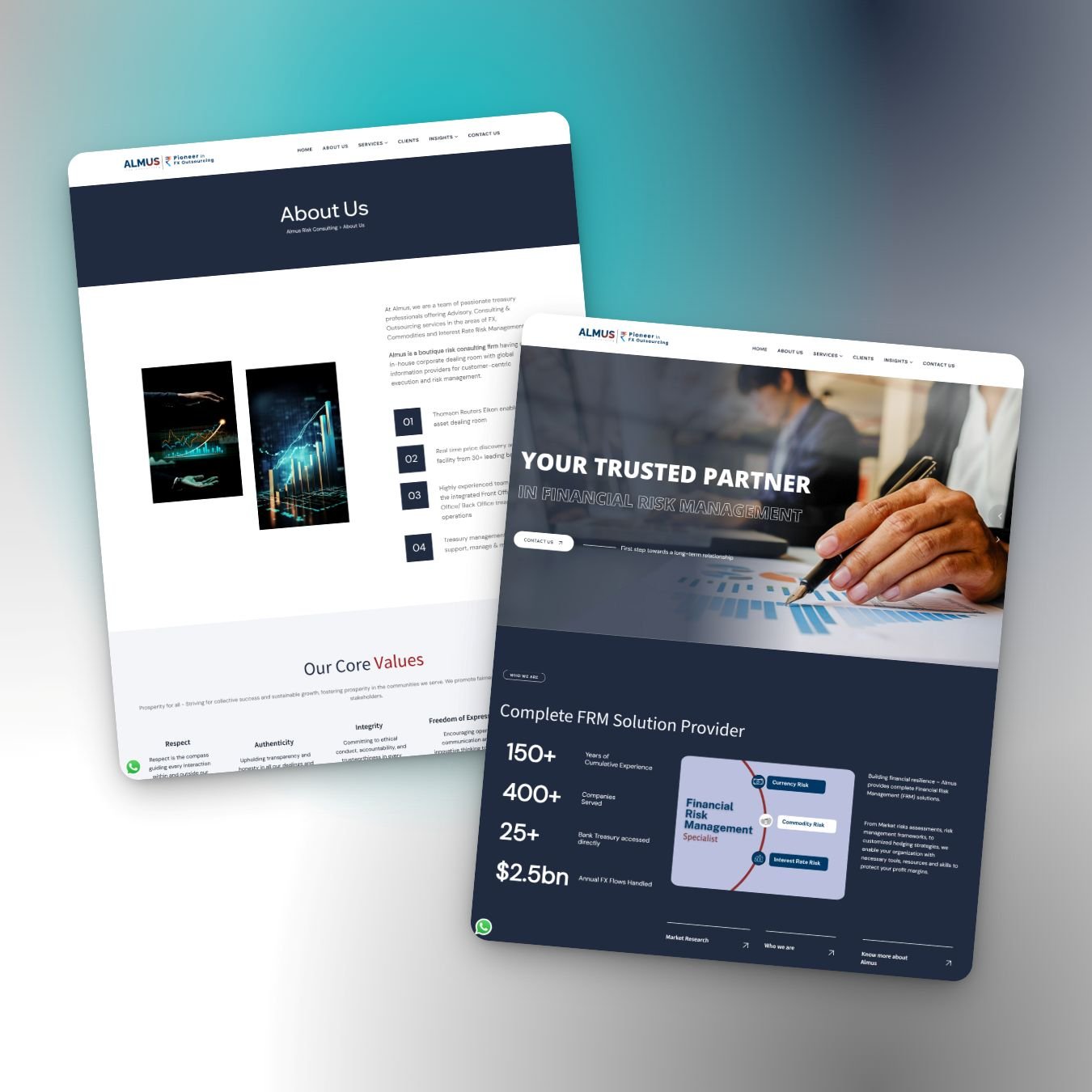 almus financial risk management consulting