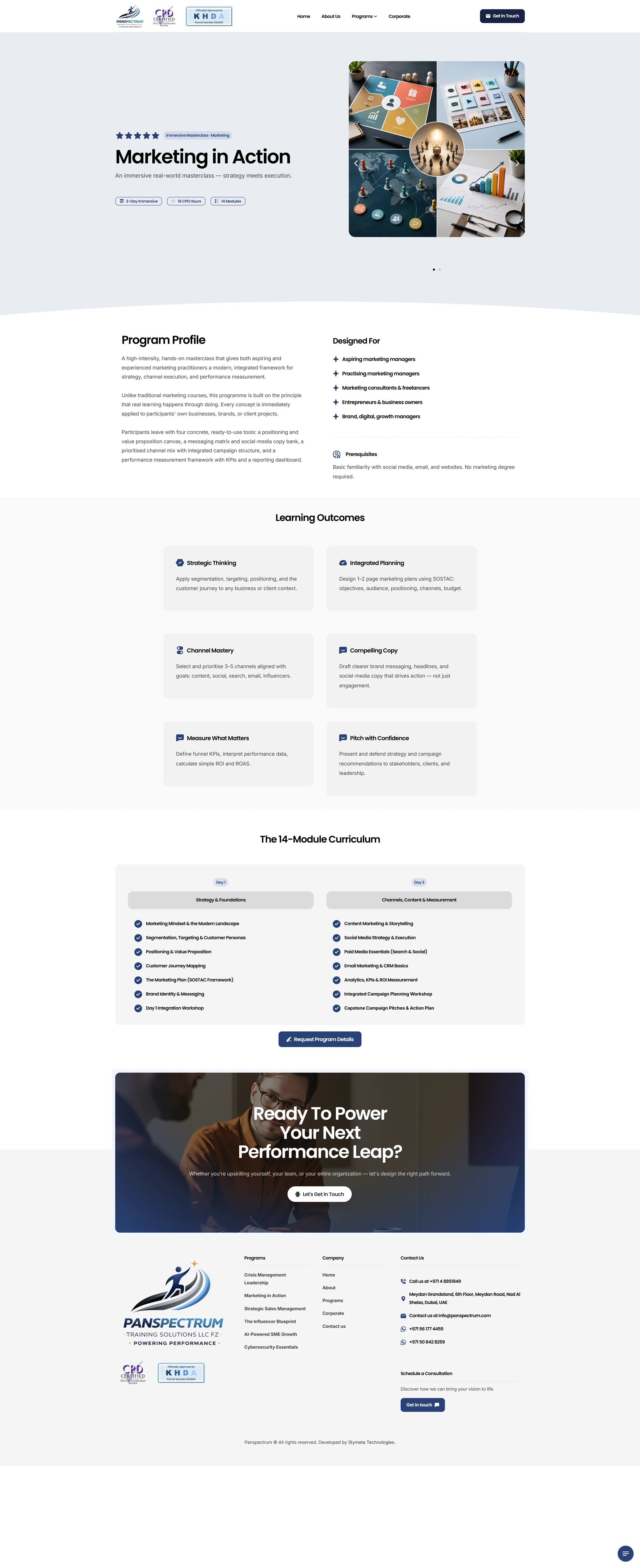 panspectrum dubai website development