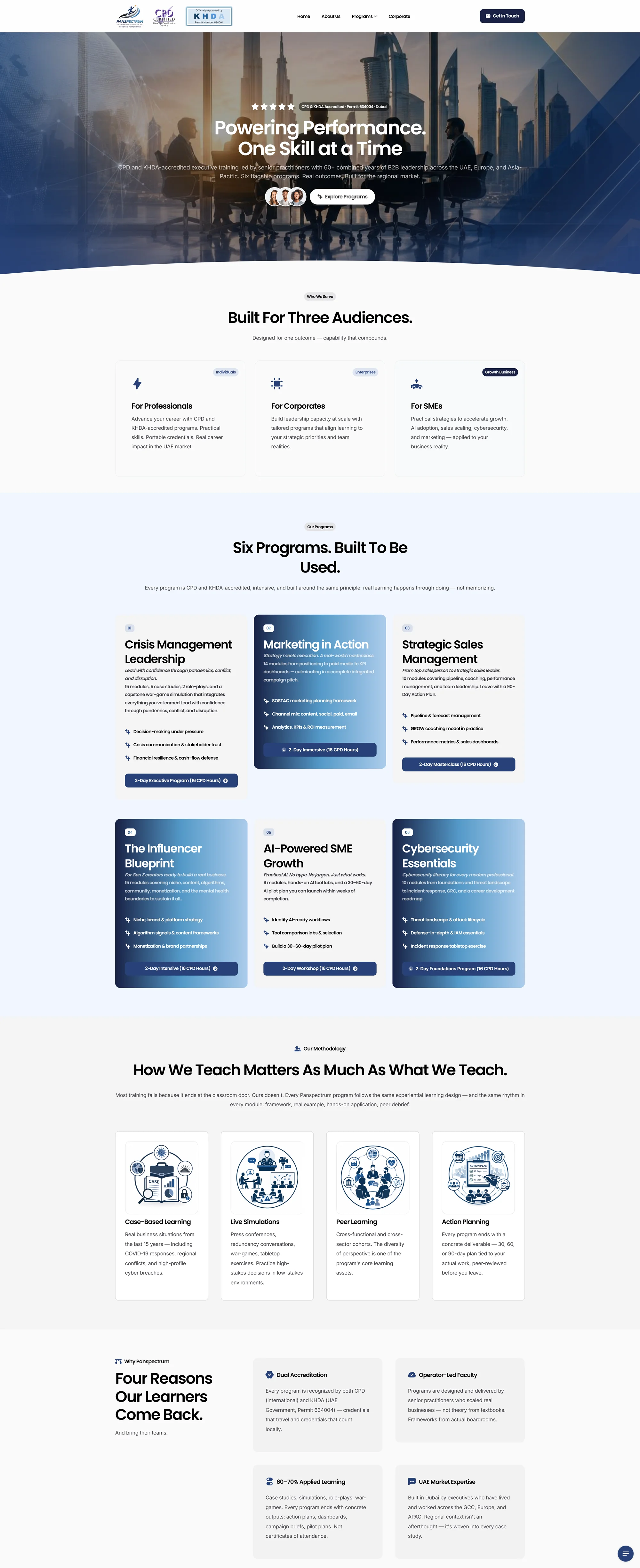 panspectrum uae website development